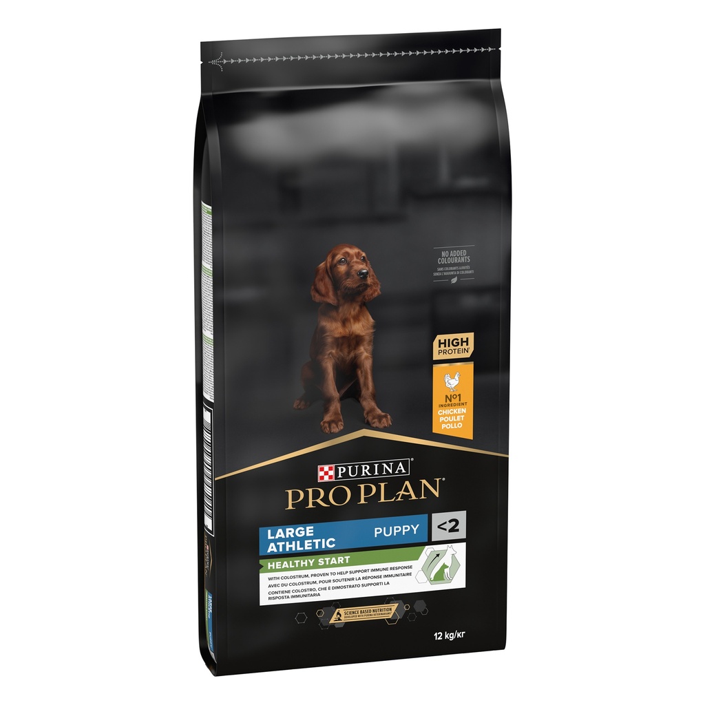 Pro Plan Large Athletic Puppy Healthy Start Dry Dog Food with Chicken 12Kg