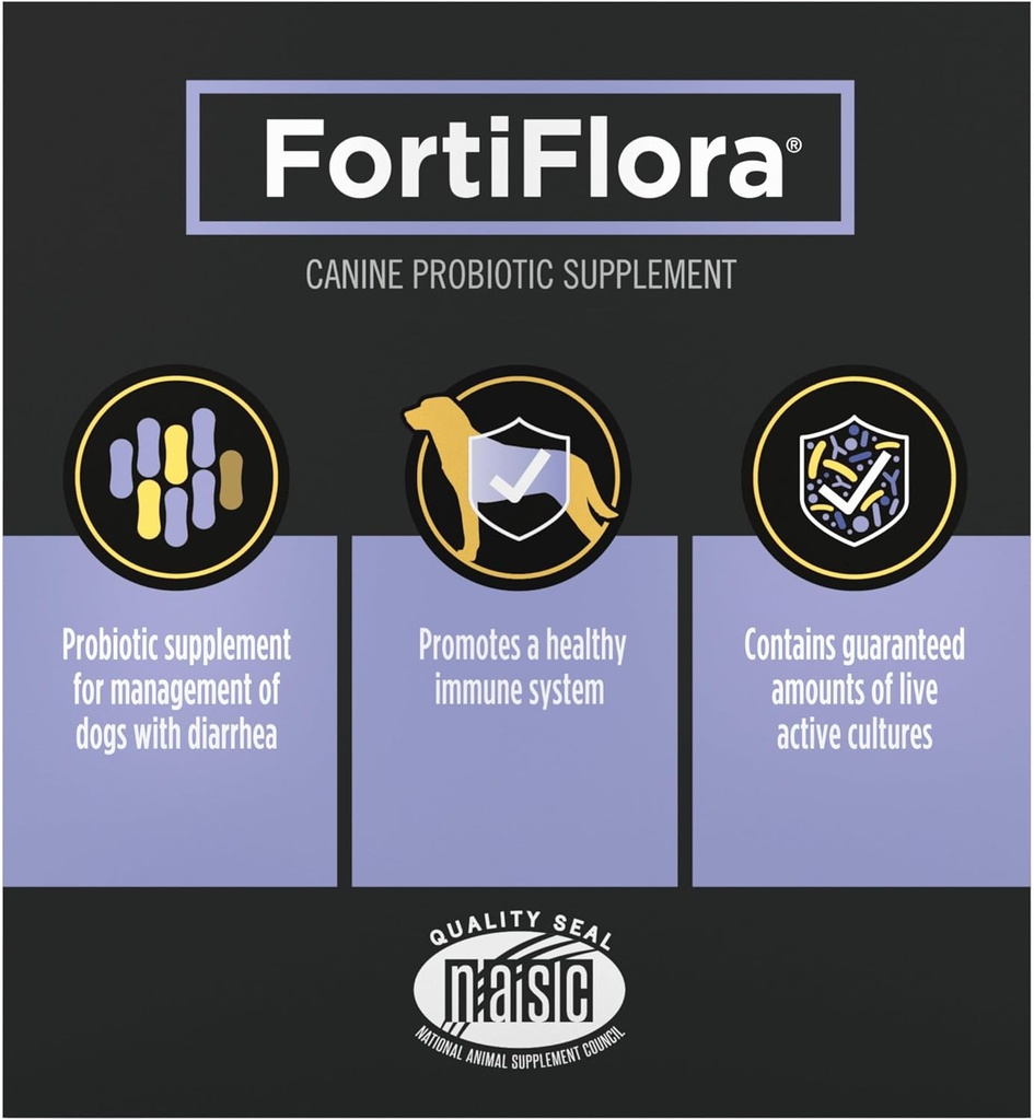 Pro Plan FortiFlora Probiotic Dog Supplement 30x1g