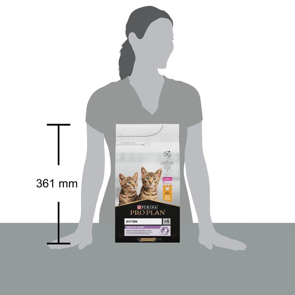 Pro Plan Kitten Healthy Start Dry Cat Food with Chicken 1.5Kg