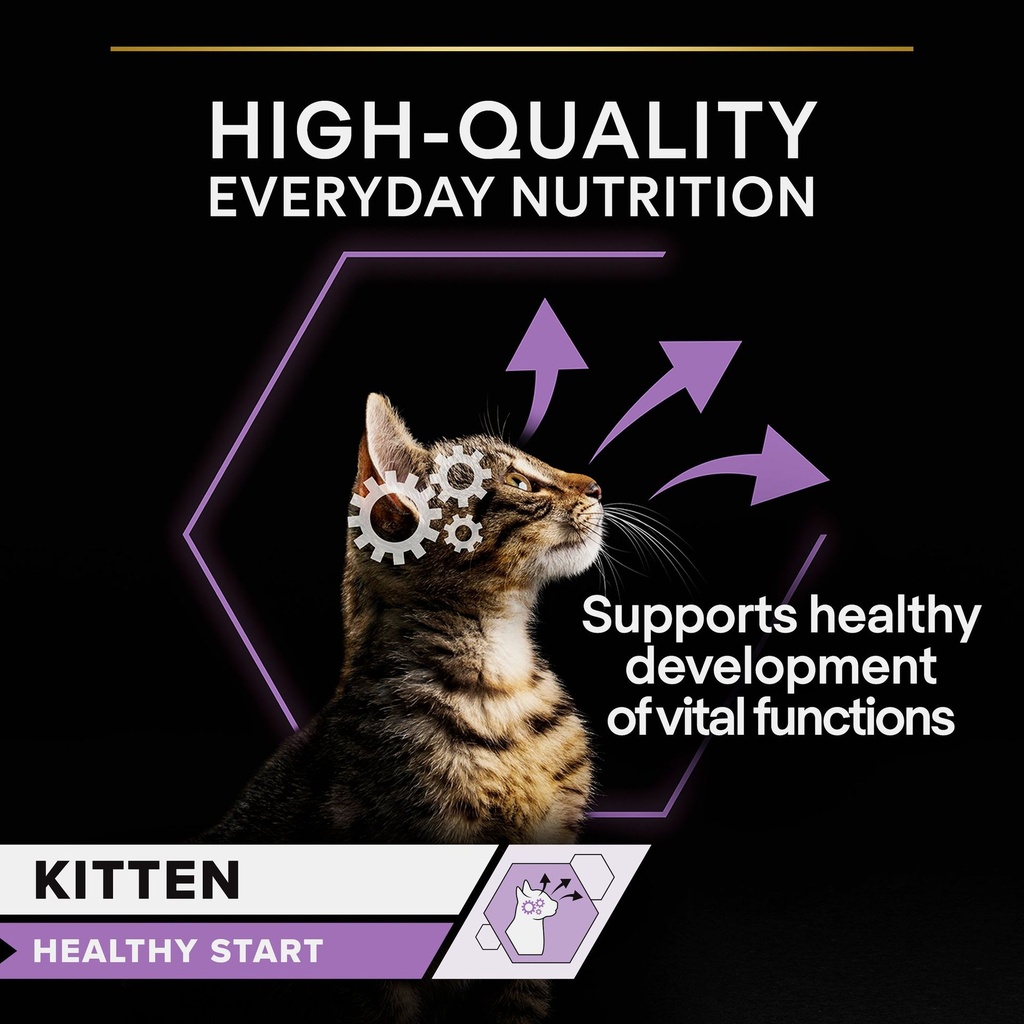Pro Plan Kitten Healthy Start Wet Cat Food Pouch Turkey in Gravy 85g