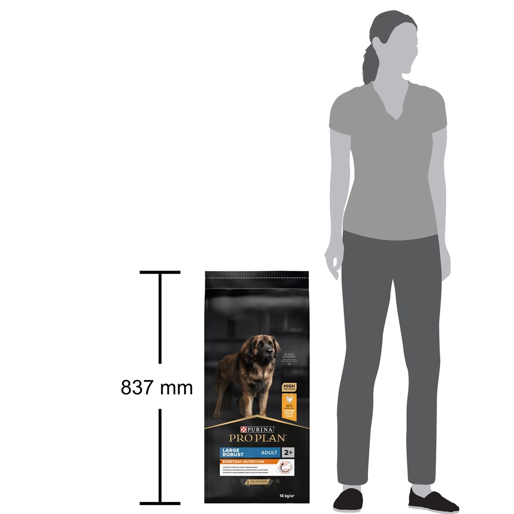 Pro Plan Large Robust Adult Everyday Nutrition Dry Dog Food with Chicken 14Kg