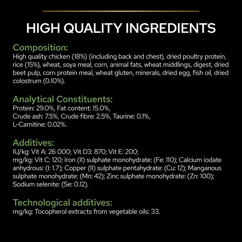Pro Plan Large Robust Puppy Healthy Start Dry Dog Food with Chicken 3Kg